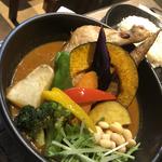 チキンと野菜(13種類)(Rojiura Curry SAMURAI. 下北沢店 )