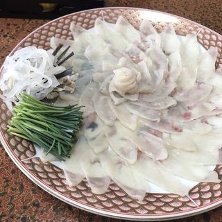 ふくさし大皿(ふく料理 しのだ )
