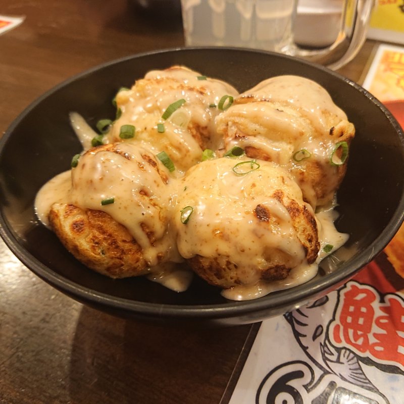 胡麻たこ焼き(4個)(とろたこ屋)