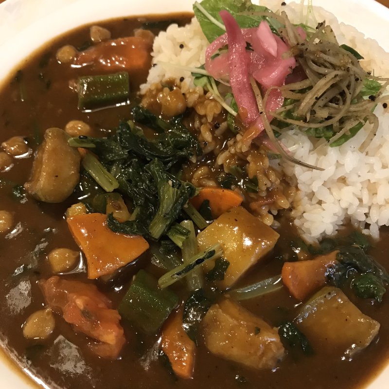 野菜カレー(伽哩本舗 本店（焼きカレー屋）)
