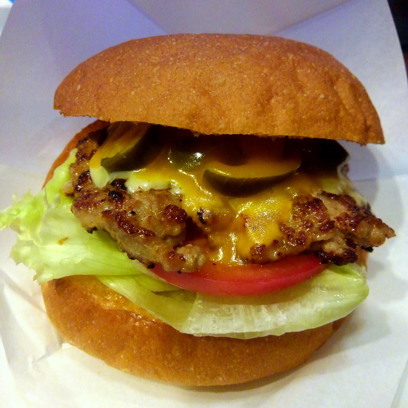 チーズハラペーニョバーガー(ヒーローズダイナー )