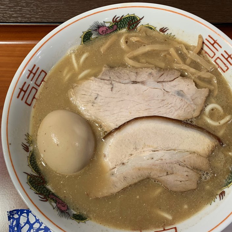 こく煮干しラーメン(催事) とろ〜り半熟玉子(長尾中華そば 西バイパス本店 )