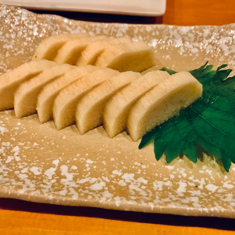 山芋ワサビづけ(とんかつ はせ川)