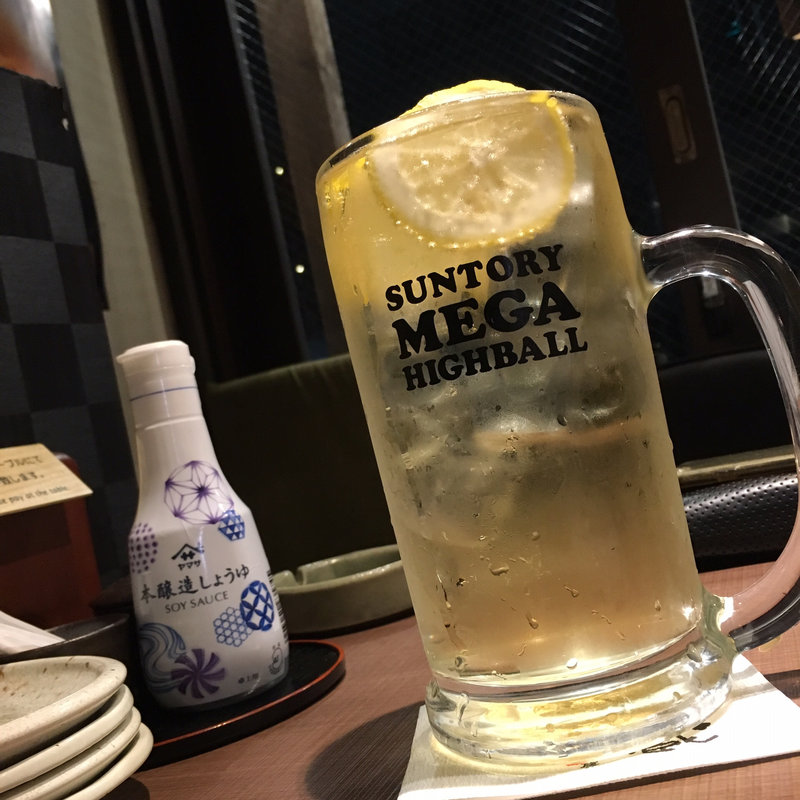 メガ角ハイボール(炙りや 楽蔵)