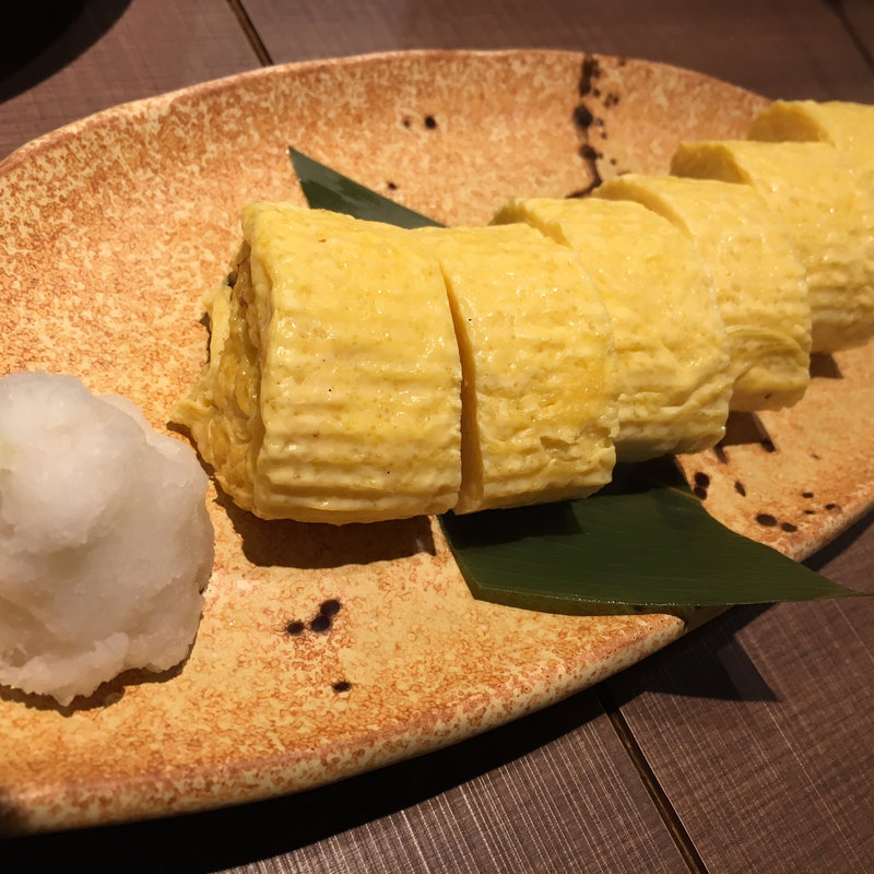 ふわふわ出汁巻き玉子(炙りや 楽蔵)