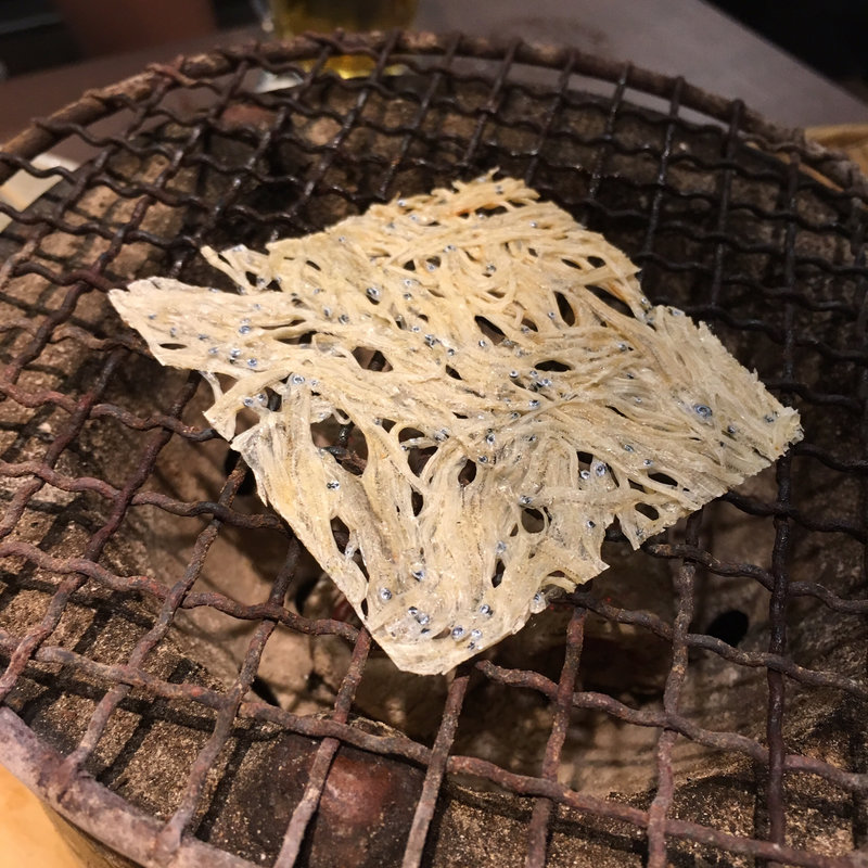 たたみいわし(炙りや 楽蔵)