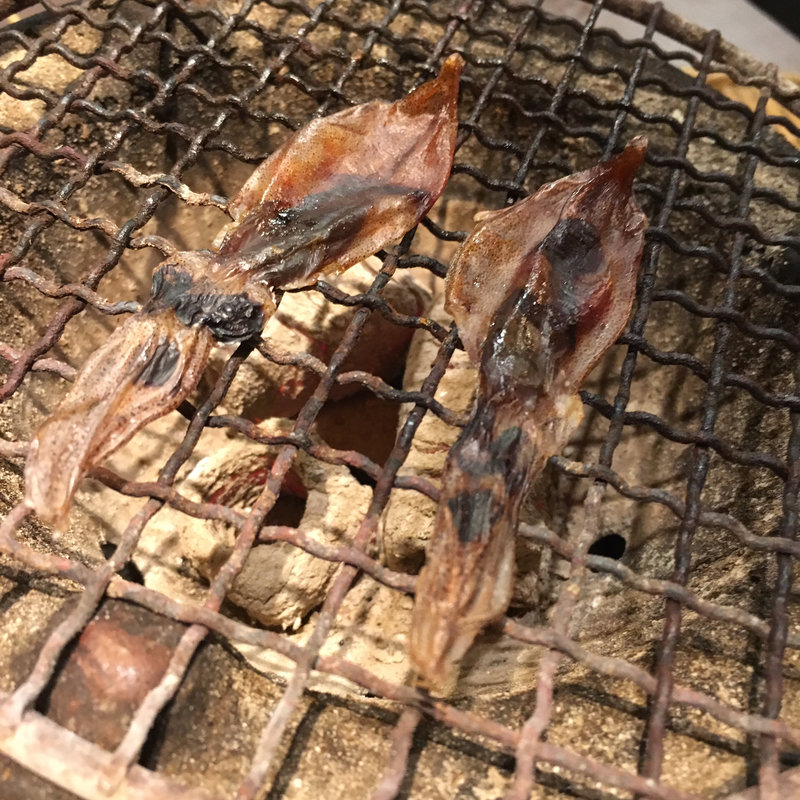 ホタルイカの浜干し(炙りや 楽蔵)