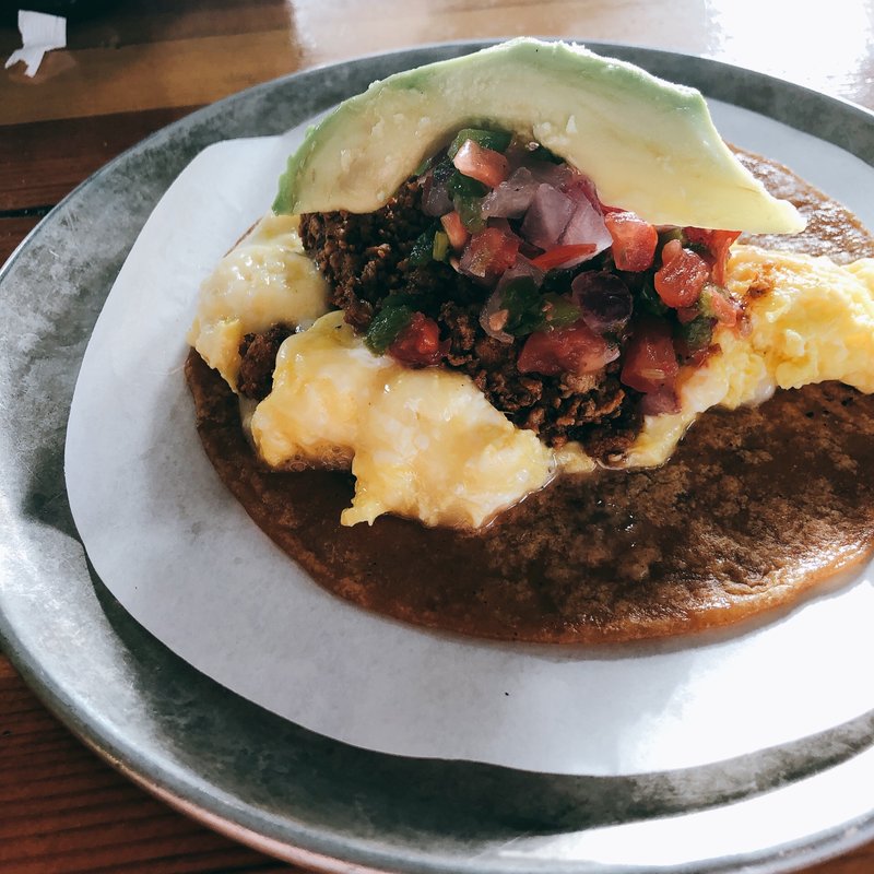 Chorizo & Egg(Trejo’s Tacos -La Brea)