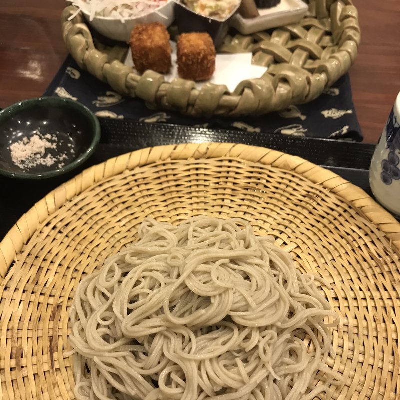 おまかせランチ(寒ざらしそば芦生)