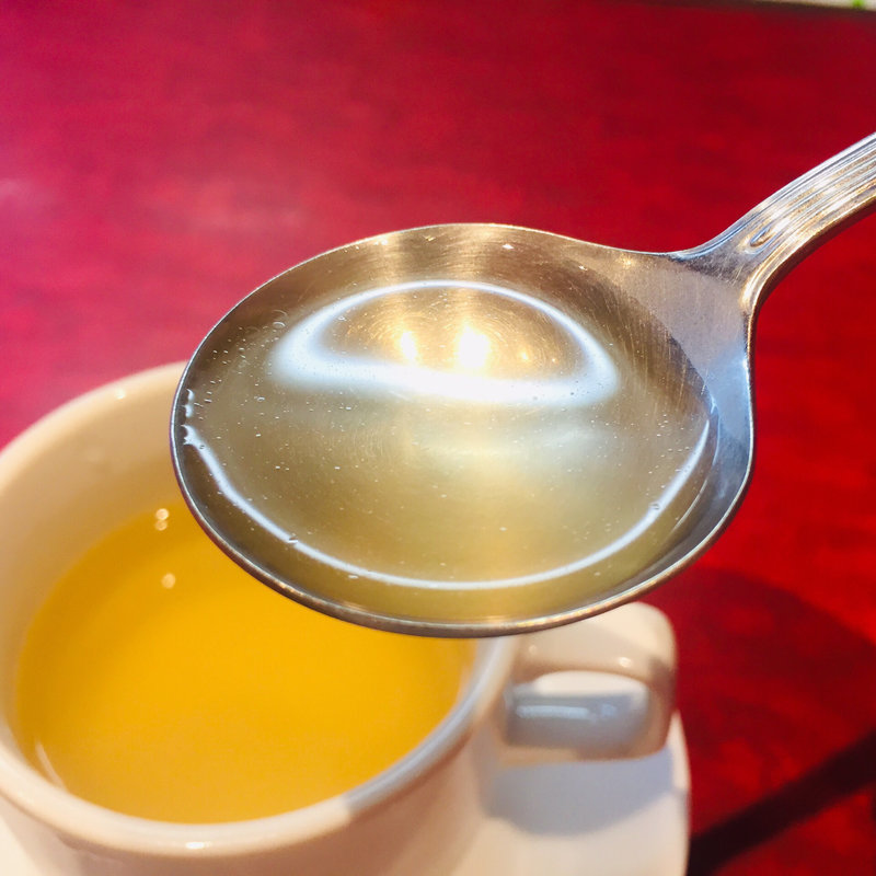 真鯛のコンソメスープ(びすとろ ふうじん)