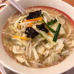 塩野菜ラーメン(幸楽苑米沢店)