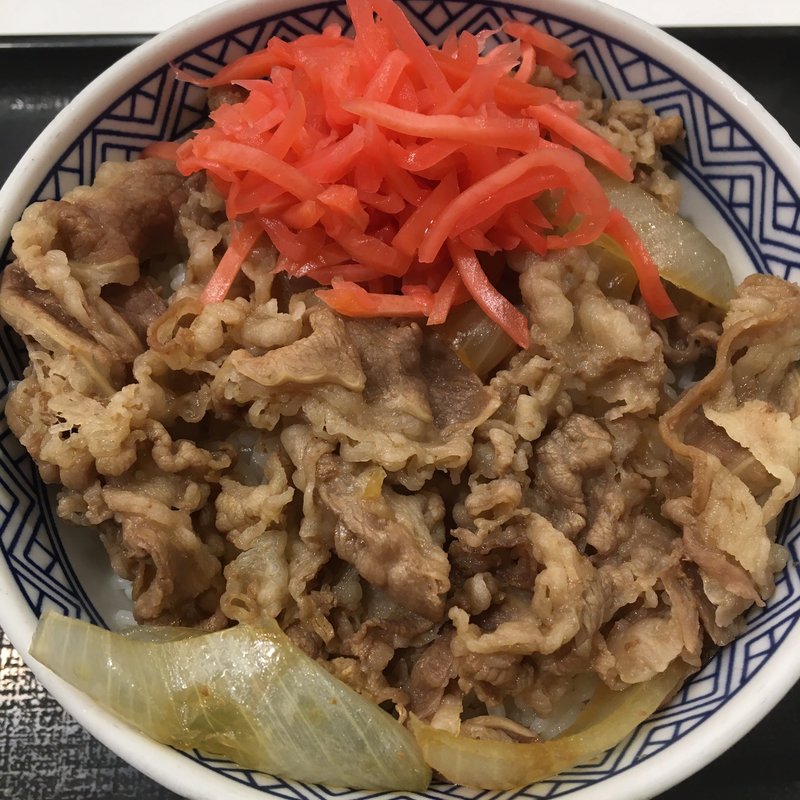 牛丼(吉野家 名駅サンロード店)