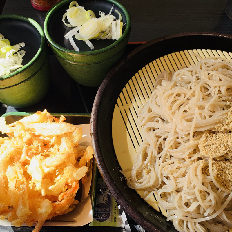 二枚もり かき揚げ(ゆで太郎 本所吾妻橋店  )