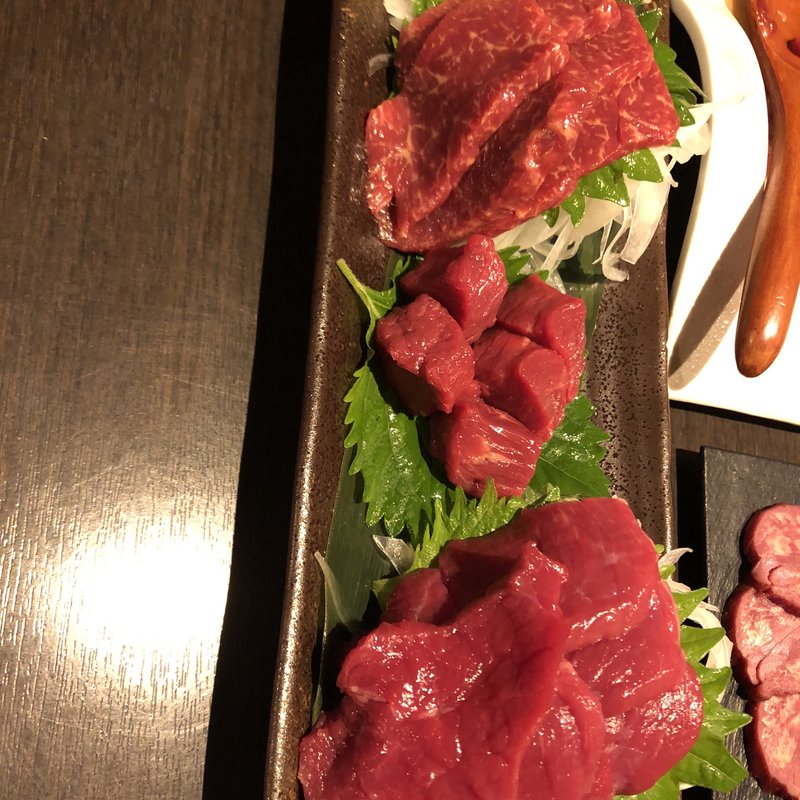 馬刺しコース(桜馬)