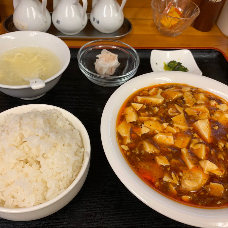 四川風麻婆豆腐定食(四川食堂)