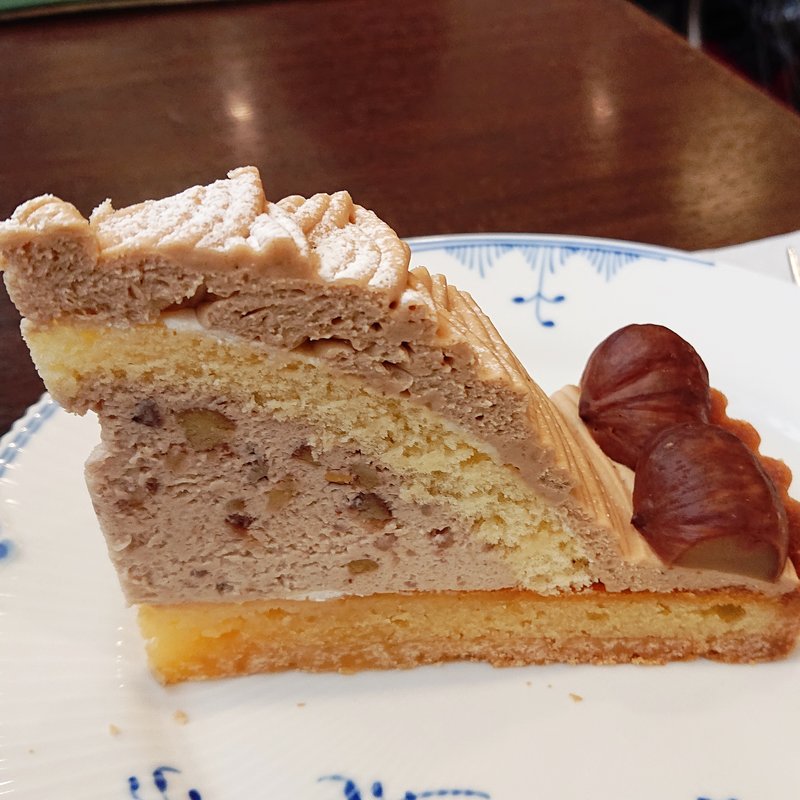 渋皮モンブラン(椿屋茶房　アトレ川崎店)