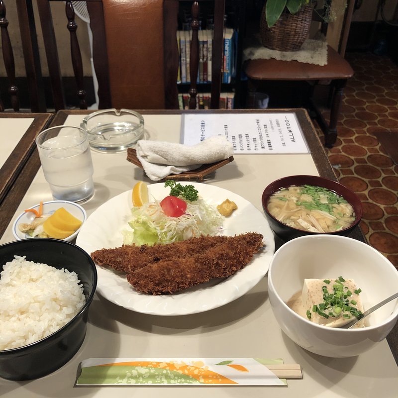 魚フライ定食(レストラン ハチロー)