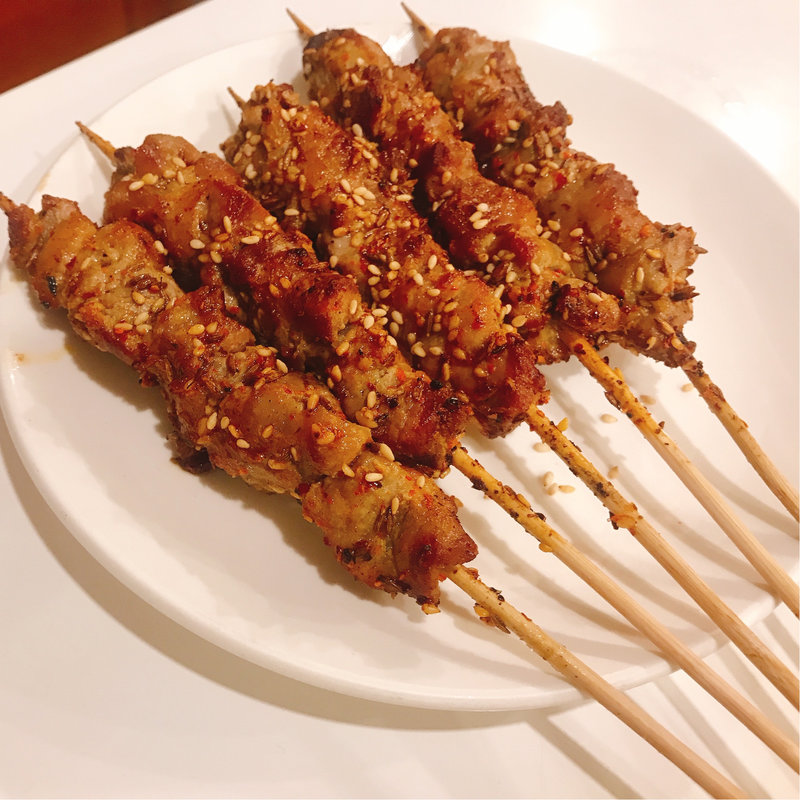 ラム肉の串焼き(5本)(味坊 （アジボウ）)