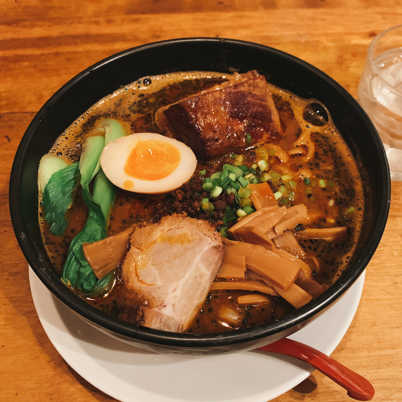 特製牛バラ坦々麺(蒼龍唐玉堂 六本木店)