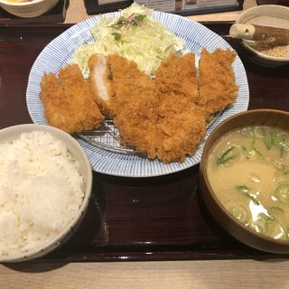 ロース&ヒレカツランチ(とんかつ薩摩 ヨドバシ博多店)
