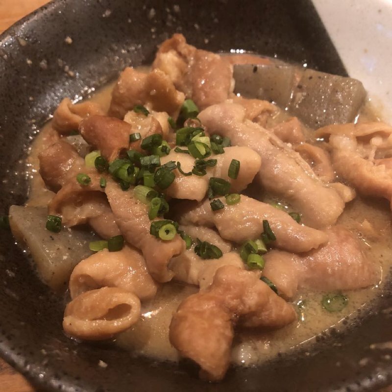 もつ煮込み(立ち呑み酒場 よかたいデイトス店)