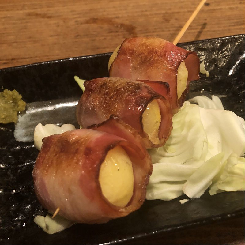 ベーコンポテト巻き(立ち呑み酒場 よかたいデイトス店)