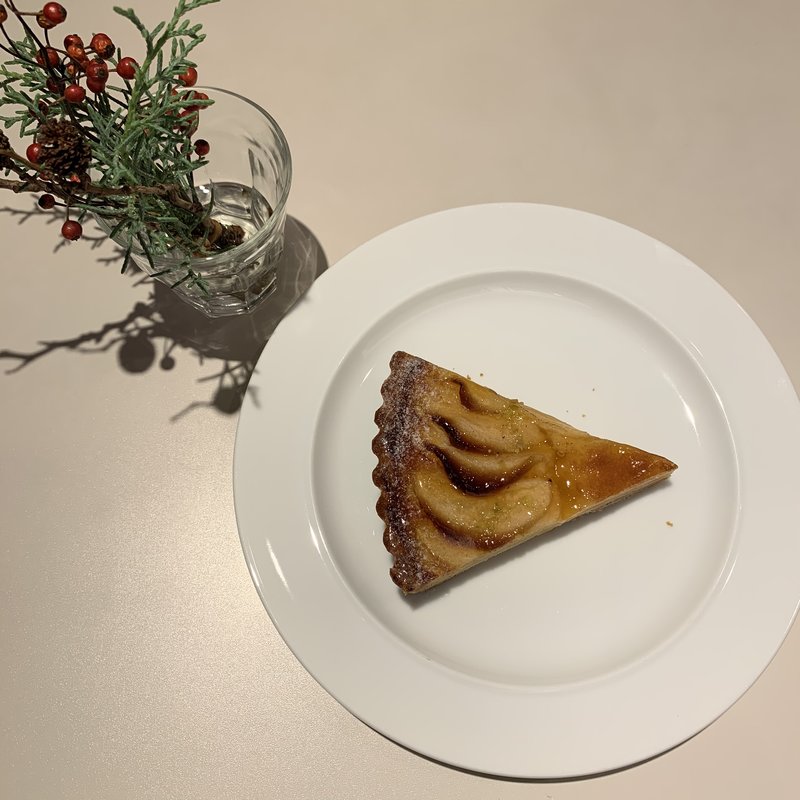 洋なしのタルト(マーガレットハウエル ショップ&カフェ吉祥寺)