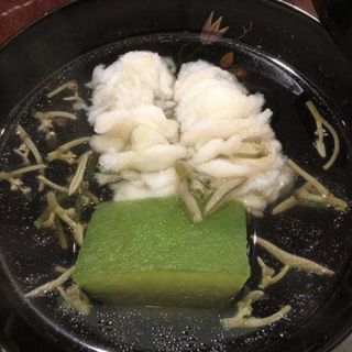 鱧の葛たたき潤菜碗(日本料理 太月)