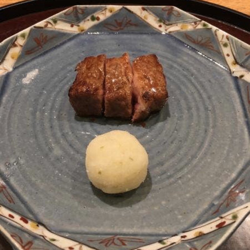 仙台牛香味焼柚子胡椒おろし(日本料理 太月)