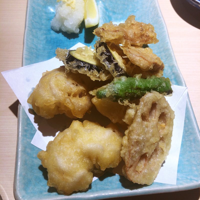白子の天ぷら(寿司センター)