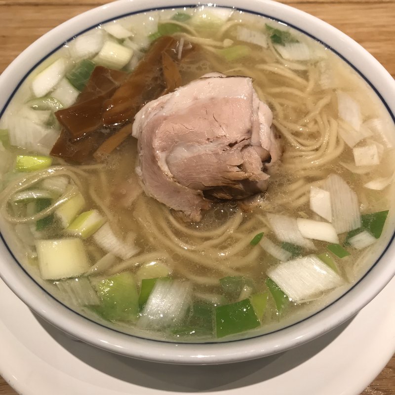 バラそば 塩 あっさり(玉 バラそば屋 阿佐ヶ谷店)