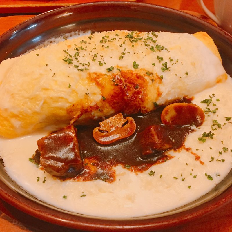 チーズインオムライスドリア(卵と私 ルミネ北千住店)