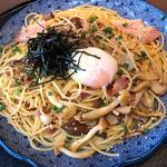 イベリコ豚ときのこづくしのよくばりスパゲッティ(洋麺屋五右衛門　郡山店)