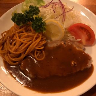 ポークソテー(ポピンズ)