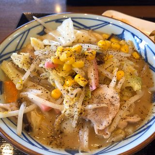 ちゃんぽんうどん(丸亀製麺 郡山店 （まるがめせいめん）)
