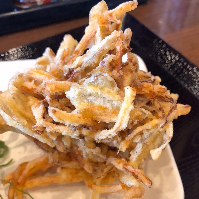 ゴボウ天ぷら(丸亀製麺 郡山店 （まるがめせいめん）)