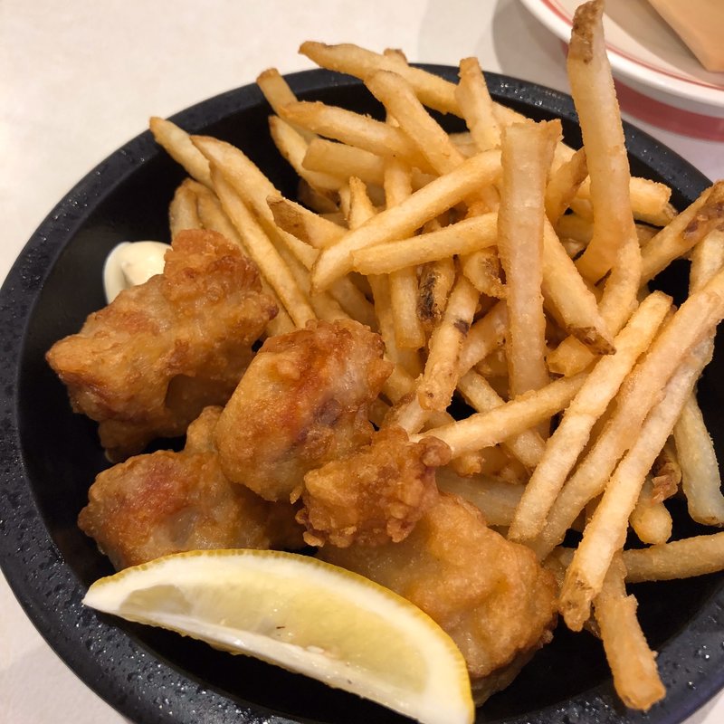 唐揚げ&フライドポテト(はま寿司 米沢店)