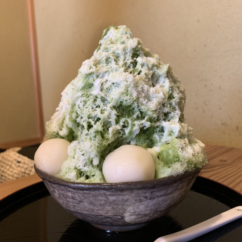 宇治ミルク＋白玉(亀屋佐吉)