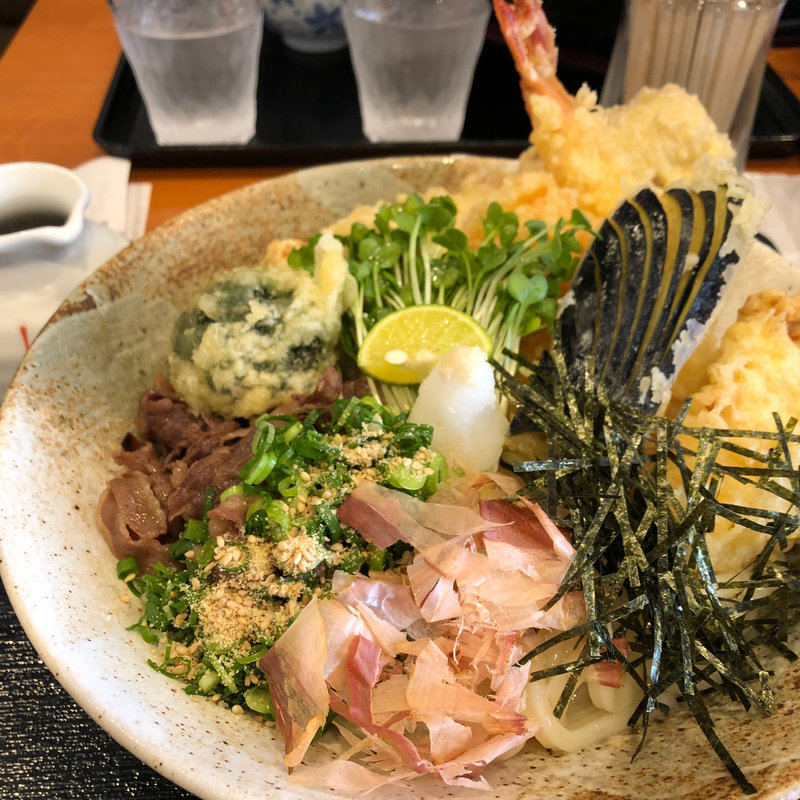 天粉盛 ぶっかけうどん(手作りうどん讃岐 天粉盛)