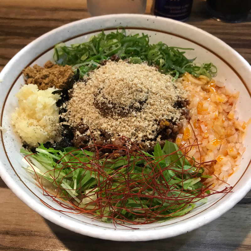 担々台湾まぜそば(麺屋はるか 秋葉原本店)