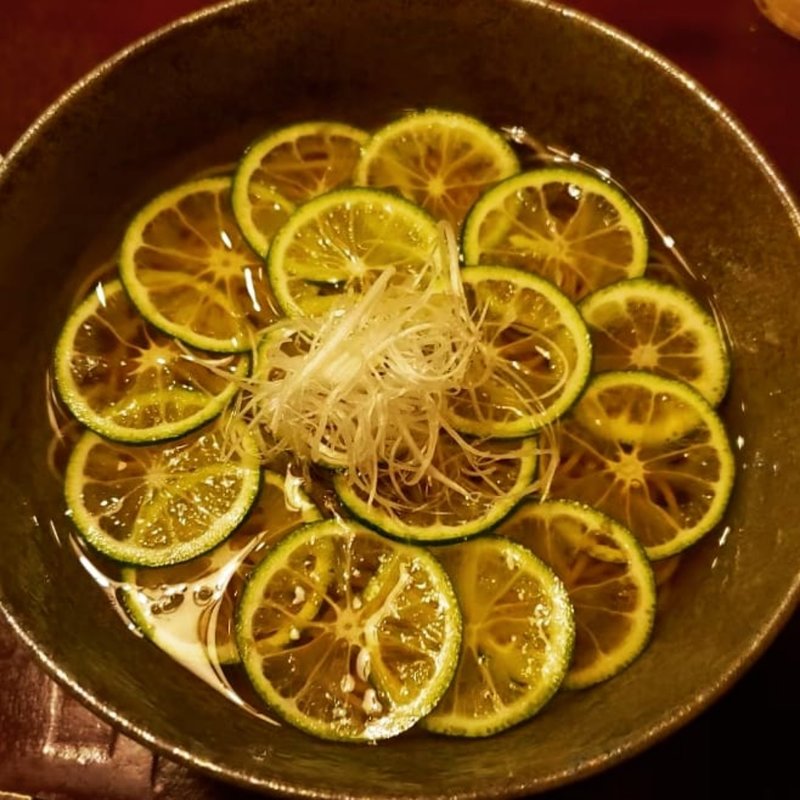 すだち蕎麦(打心蕎庵)