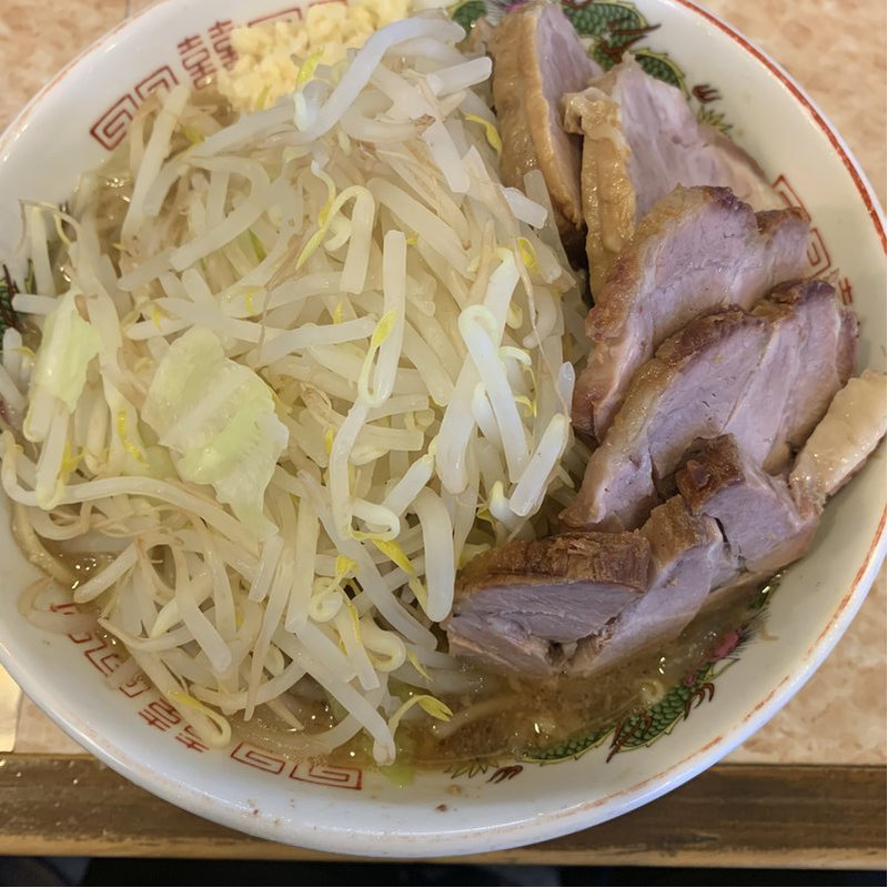 肉ダブル並盛り野菜増し(肉汁らーめん 公 （肉汁らーめん kimi）)
