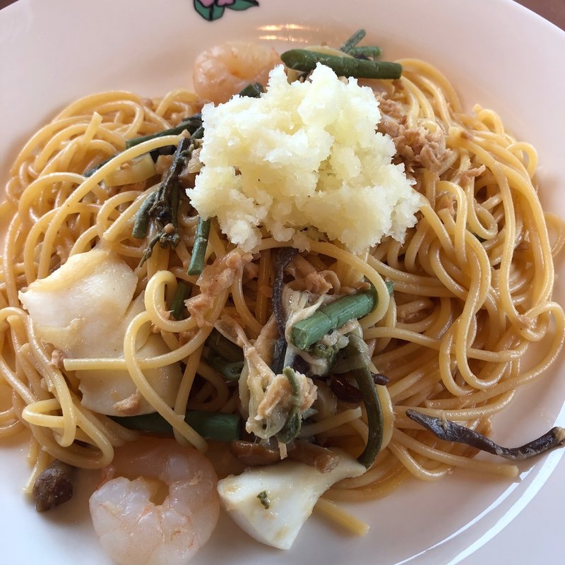 海と山の幸パスタ(カフェテリア・カメリア )