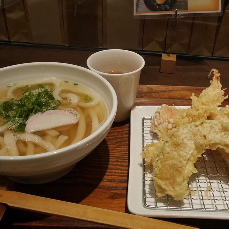 海老三昧うどん(いってつ)