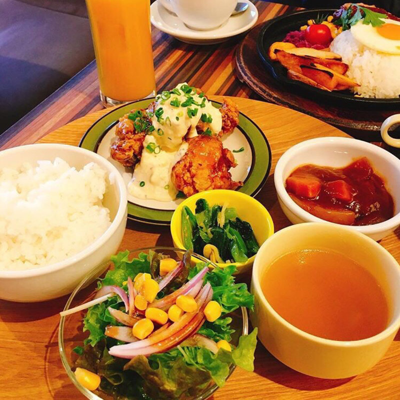 日替わりプレート(hole hole cafe＆diner 新宿東口)