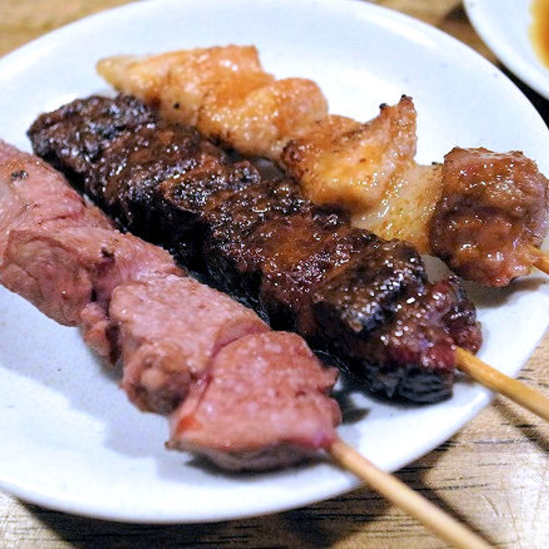 はつ、ちれ、かしらあぶら(やきとん やまちゃん)