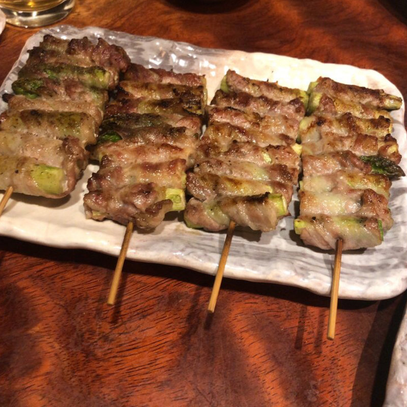 アスパラ巻き(正直や （しょうじきや）)