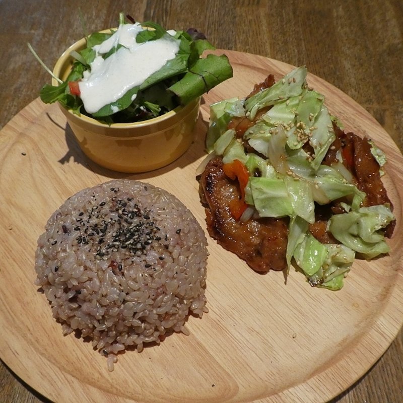 ヴィーガンプレート(羊の家Jr.)