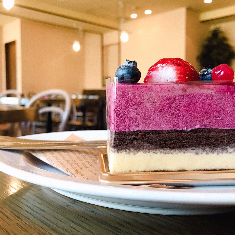 カシスのケーキ(築地テラス)