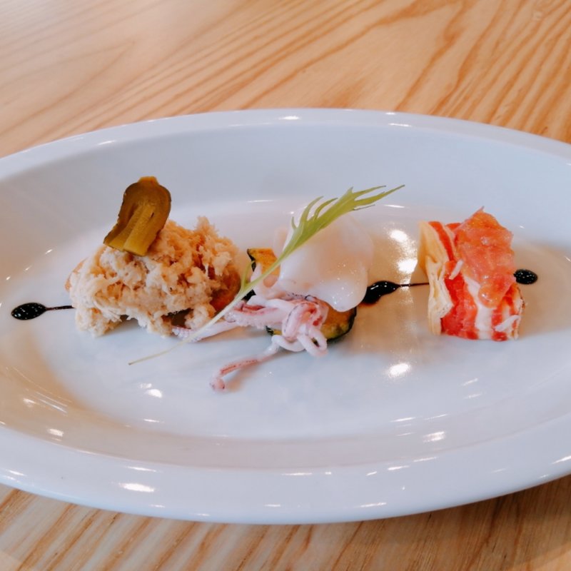 本日の鶏料理　前菜(Brassrie Sawa)